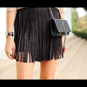 BB Dakota Fringe Skirt